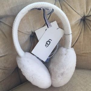 UGG Wired Earmuffs White